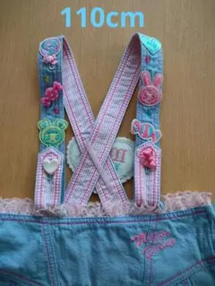 メゾピアノハート刺繍 フリルスカート　平成　ギャル　ベリエちゃん メゾピアノハート刺繍 フリルスカート 平成 ギャル ベリエちゃん