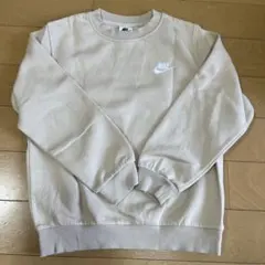 NIKE ベージュ トレーナー Mサイズ　145cm