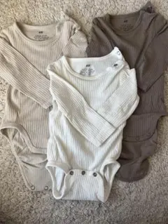 H&M ベビー肌着 3枚セット 4M-6M