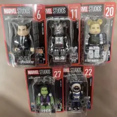 Happy くじ BE@RBRICK ベアブリック賞5体セット