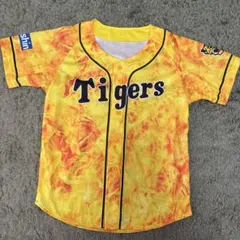 ミズノ Tigers ユニフォーム 炎模様
