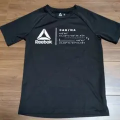 Reebok Tシャツ ブラック Sサイズ（140位）