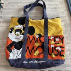 香港ディズニーランド ミッキーマウス トートバッグ