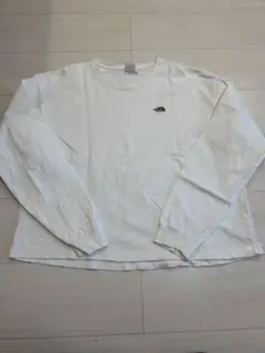 THE NORTH FACE ホワイト ロングスリーブ Tシャツ M