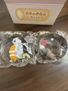 MoMo スクイーズ クリスタル 海洋シリーズ 第3弾 チンアナゴ アシカ