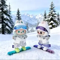 新品 LABUBU 着せ替え服　アウトフィット ラブブ　スキーウェアセット