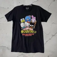 【ヒロアカ x サンリオ】希少2XL コラボ キャラ Tシャツ 古着