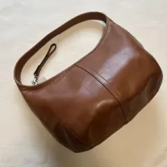 【美品】コーチ ワンショルダー エルゴ ホーボー　ハーフムーン レザー 9226