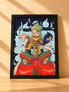 ナルト 複製原画 ナルト、九喇嘛、九尾【美品】 - メルカリ