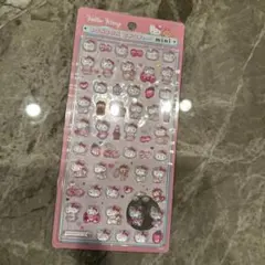 ボンボンドロップシール　サンリオミニ　キティ　ピンク