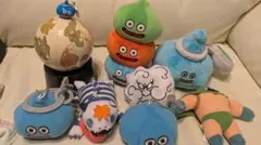 ドラクエウォークグッズとドラクエモンスターのぬいぐるみ