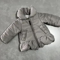 BREEZE 女の子　アウター　ダウン　リボン　90サイズ　ペプラム