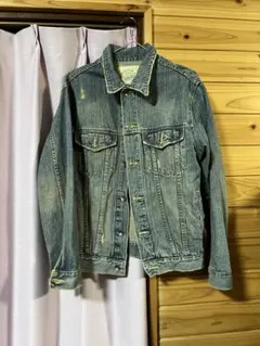 名品図鑑】ブルーブルー デニムトラッカージャケット XL ハチノス 日本