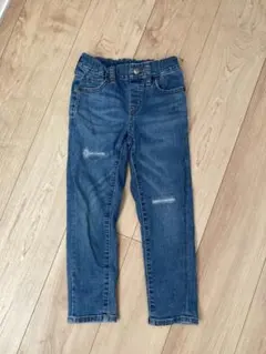 UNIQLO ダメージデニムパンツ 110サイズ