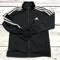 adidas ブラック ジャージ 140