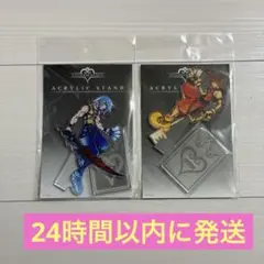 キングダムハーツ　アクリルスタンド　デッキ　カード