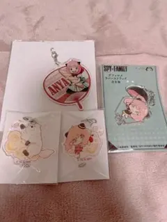 SPY×FAMILY アーニャとボンドアクリルキーホルダー 4個セット