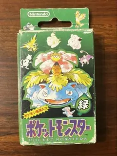 ポケットモンスター トランプ 1996年製 緑 - メルカリ