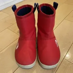 THE NORTH FACE 赤 ショートブーツ 雨天用