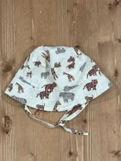 H&M 動物柄バケットハット 3-6M