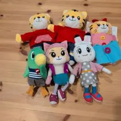 こどもちゃれんじ しまじろう ぬいぐるみ 6体セットのサムネイル