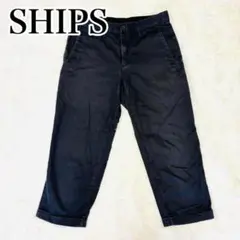 SHIPS ショートパンツ ハーフパンツ ネイビーのサムネイル
