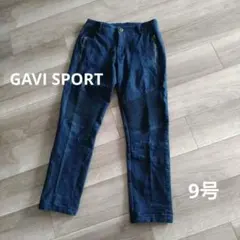 GAVI SPORT　ストレッチデニムパンツ ダークブルー　9号
