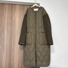 Ray BEAMS オリーブ モッズコート M キルティングコート