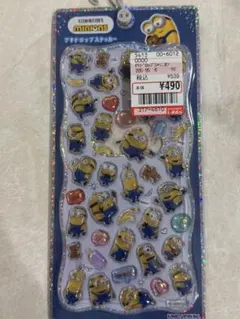 プチドロップステッカー　ミニオン