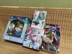 初音ミク 10th Anniversary 描き下ろしフィギュア賞など 4個