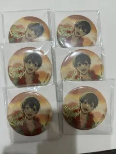 ブルロ ブルーロック コラボカフェ 潔世一 缶バッチセット 6点セット