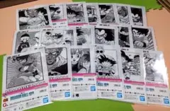ドラゴンボール　一番くじ　G賞:コミックスクリアファイルセット×19種