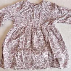 プティマイン　花柄ワンピース　ビスチェセット