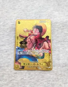 ワンピース カードゲーム モンキー・D・ルフィ 2周年 コンパス - メルカリ