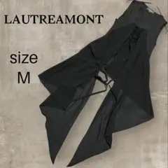 【lautreamont】ロートレアモン　ノースリーブシフォンブラウス