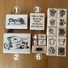 STAMPIN'UP! LITTLE BY LITTLE スタンプ 16個セット