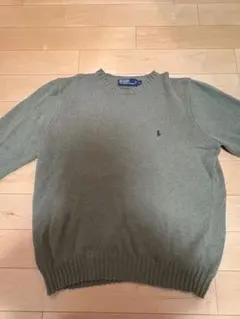 Polo Ralph Lauren L オリーブグリーン セーター