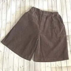 美品・コーデュロイショートパンツ ブラウン