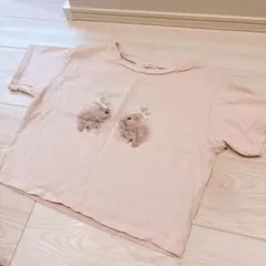 オリーブデオリーブ　トップス　ちびT Tシャツ　ショート丈　うさぎのサムネイル
