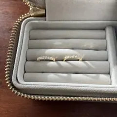 【現行14万相当】ジュエリーツツミ K18 ダイヤモンド ピアス（計0.5ct）