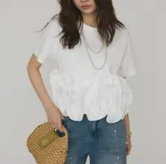 【新品未使用】Rosy Luce FRILL TEE フリルシャツ FRILL TEE – Rosy luce