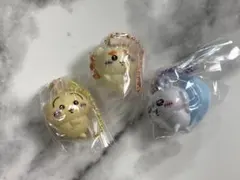 ちいかわビスケット／マスコット／うさぎ、シーサー、モモンガ【3点セット】