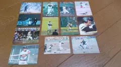 カルビー　プロ野球カード　１２枚
