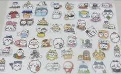 ちいかわのステッカー　約50枚
