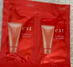est エスト クラリファイイングジェルウォッシュ　洗顔料　2包　サンプル