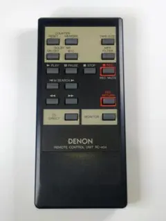DENON カセットデッキ DR-70 DR-70G 用 リモコン RC-404のサムネイル