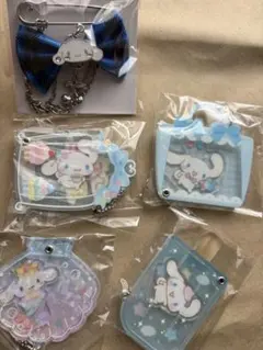 シナモロール カスタムアクリルチャーム　ブローチ