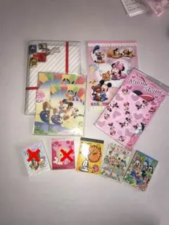 ディズニー、サンリオ メモ帳 レターセット お値下げ中‼️