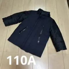 コムサキッズ用ダウンコート 黒とグレー