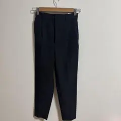 【送料無料】GU ジーユー テーパードパンツ ブラック Sサイズ